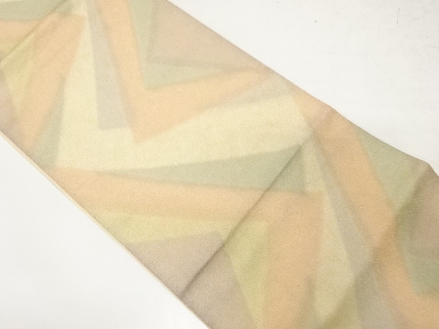 アンティーク　砂子つづれ　抽象模様織り出し全通袋帯（材料）